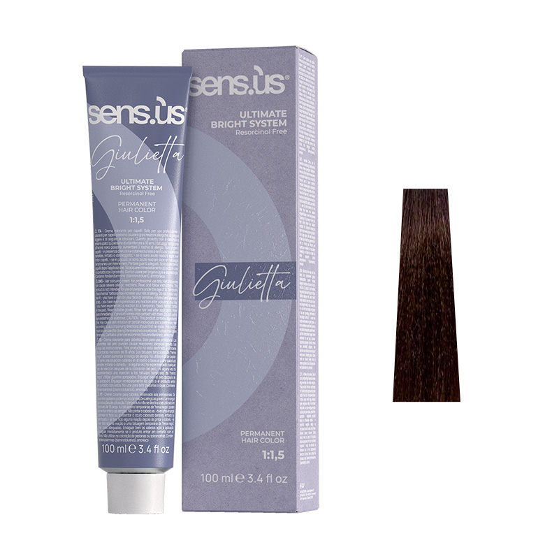 Крем-фарба для волосся Sens.ùs Giulietta 7.36 Brown Blonde, 100 ml - 1